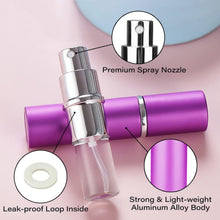 Empty Spray / Perfume Bottle Refillable Fine Mist Perfume For Sanitizer Travel Beauty Makeup Perfume filler (1 Pc)