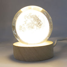 3D Crystal Ball Night Light