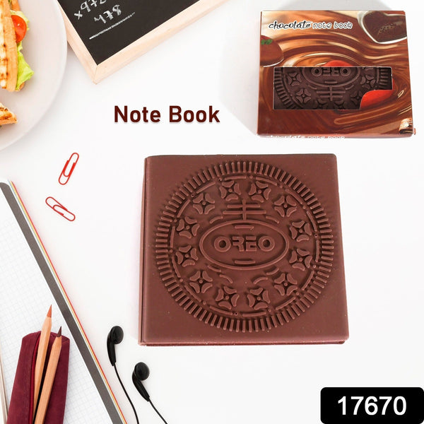 Chocolate Diary Notebooks Original Chocolate Smell Writing Practice Book Early Learning Copybook Premium Chocolate Book (1Pc / Book / 80 Pages)